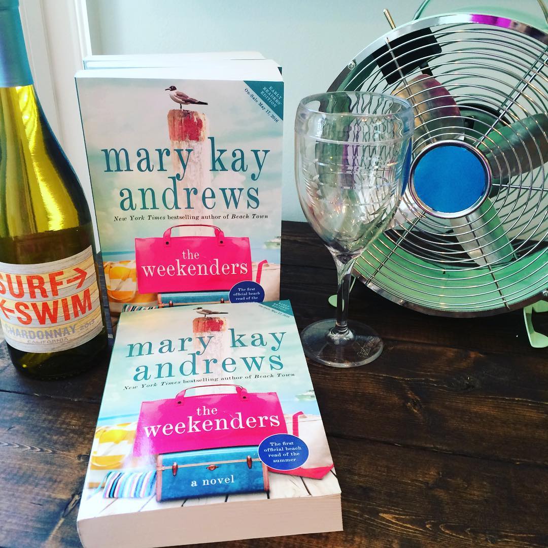Yippee! Advance reader's copies of THE WEEKENDERS just arrived. How's that for a great start to the weekend? #theweekenders #weekending #beachread #May17 2016 #marykayandrews