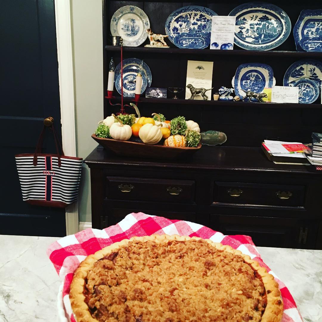 Learn how to make the super easy ginger snap streusel pumpkin pie from my BEACH HOUSE COOKBOOK when I commit my first Facebook Live chat tomorrow night at 8 EST. Hopefully I won't drop any F bombs